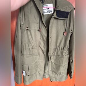 Green parka / jacket SITKA (now ECOLOGYST) local Canadian brand.